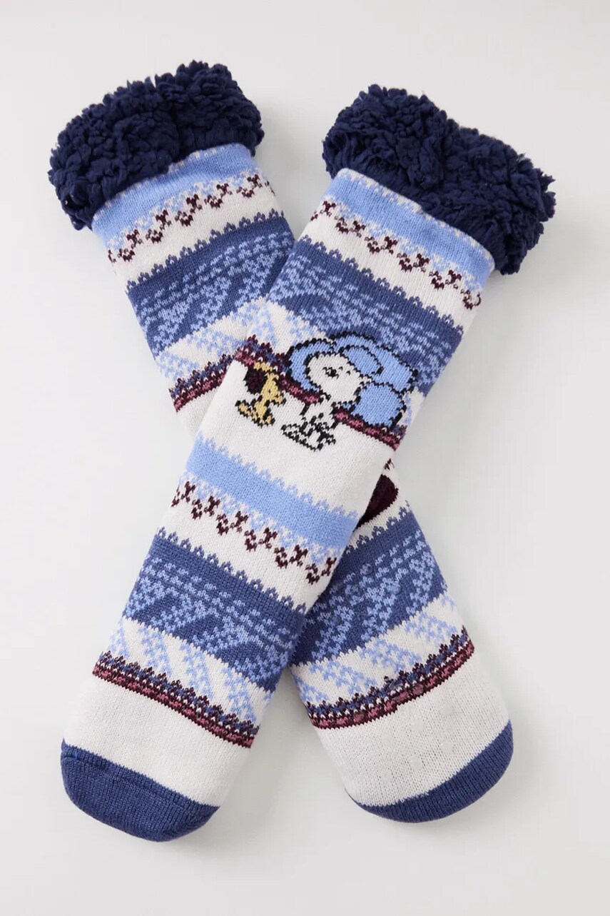 Шкарпетки women'secret HOME SOCKS жіночі колір фіолетовий 3618724