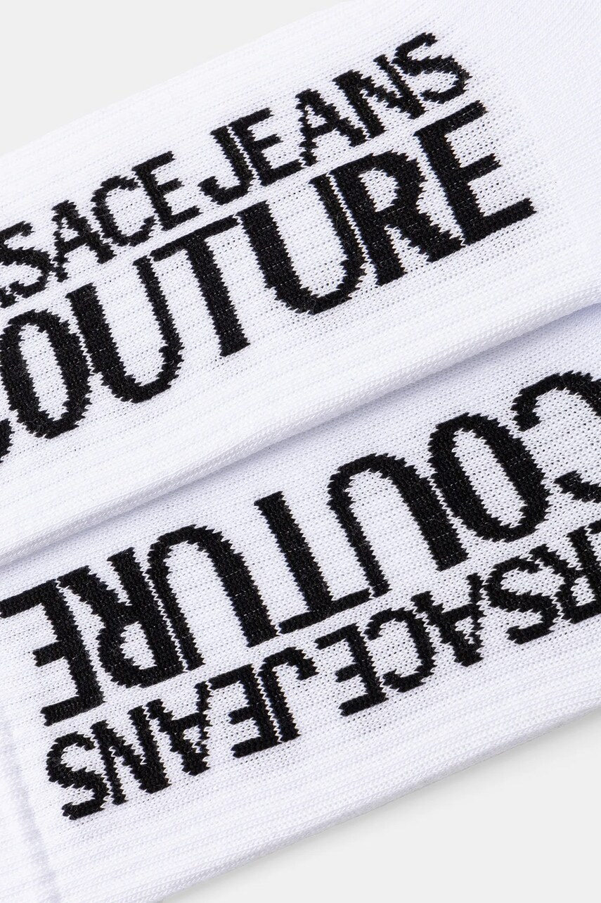 Шкарпетки Versace Jeans Couture жіночі колір білий 78HA0J03 ZG081