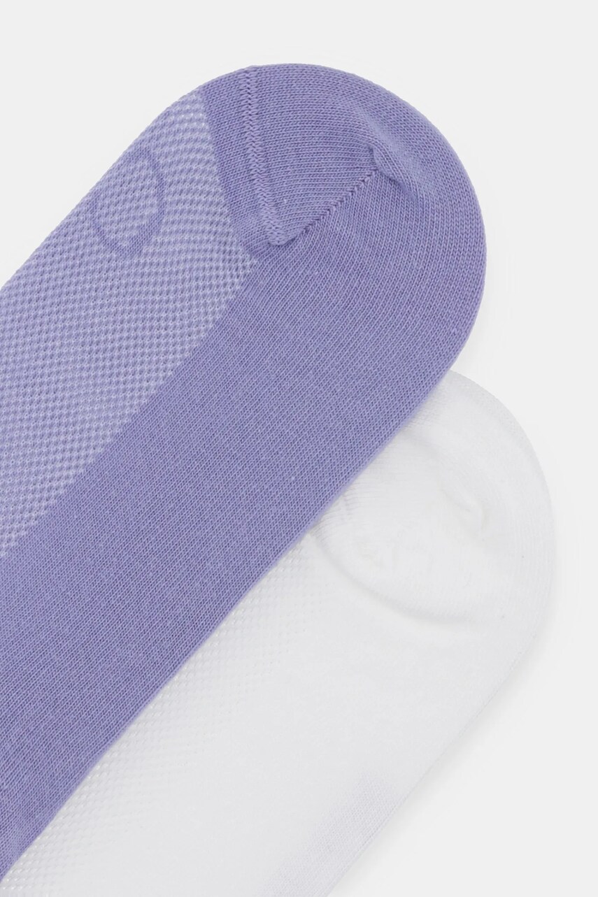 Шкарпетки Calvin Klein Jeans 2-pack жіночі колір фіолетовий 701231403