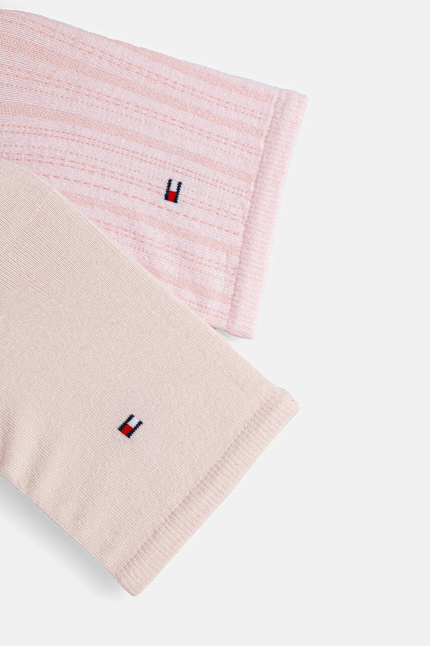 Шкарпетки Tommy Hilfiger 2-pack жіночі колір рожевий 701232613