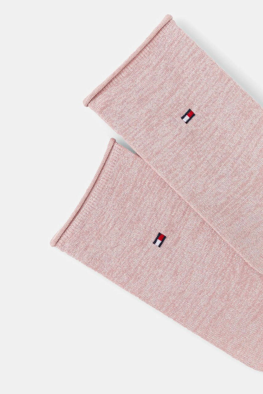 Шкарпетки Tommy Hilfiger жіночі колір рожевий 701232615