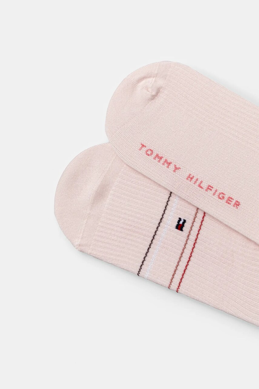 Шкарпетки Tommy Hilfiger 2-pack жіночі колір рожевий 701232978