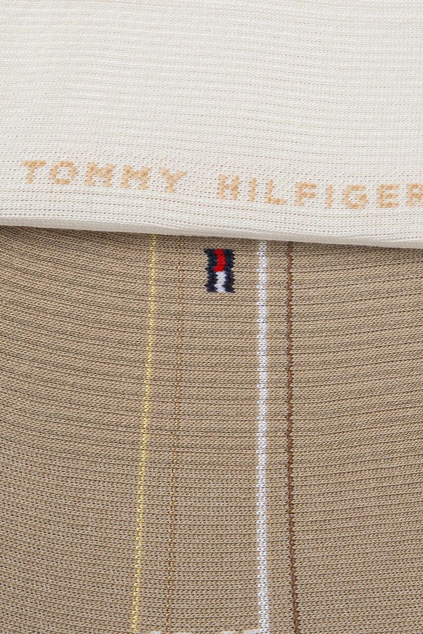 Шкарпетки Tommy Hilfiger 2-pack жіночі колір бежевий 701232978