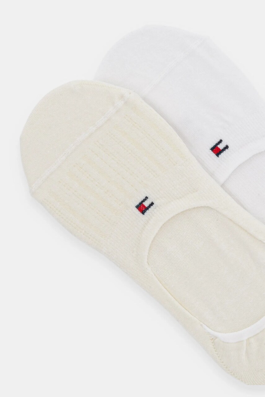 Шкарпетки Tommy Hilfiger 2-pack жіночі колір бежевий 701232981