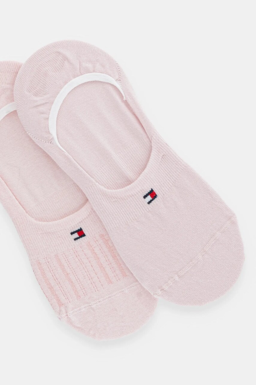 Шкарпетки Tommy Hilfiger 2-pack жіночі колір рожевий 701232981