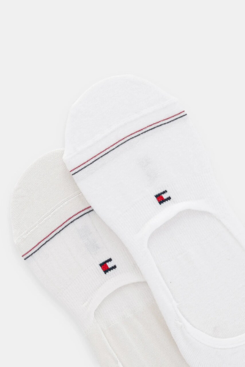 Сліди Tommy Hilfiger 2-pack жіночі колір білий 701233710