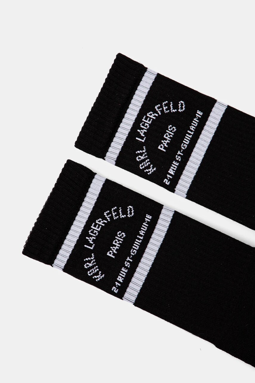 Шкарпетки Karl Lagerfeld чоловічі колір чорний 551101.805517