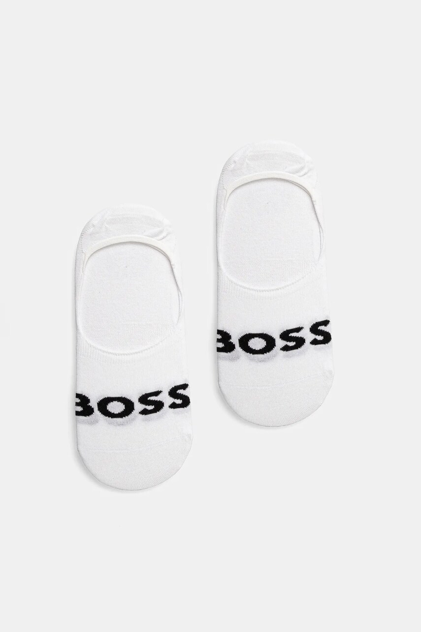 Шкарпетки BOSS 2-pack чоловічі колір білий 50516402