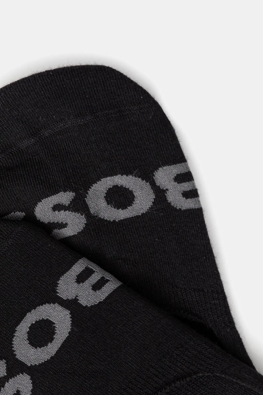 Шкарпетки BOSS 2-pack чоловічі колір чорний 50516402