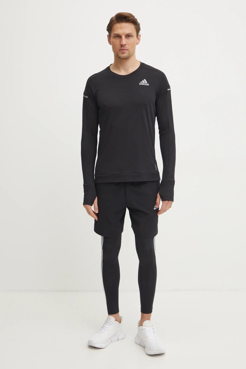 Легінси для тренувань adidas Performance Techfit колір чорний з принтом IN5587