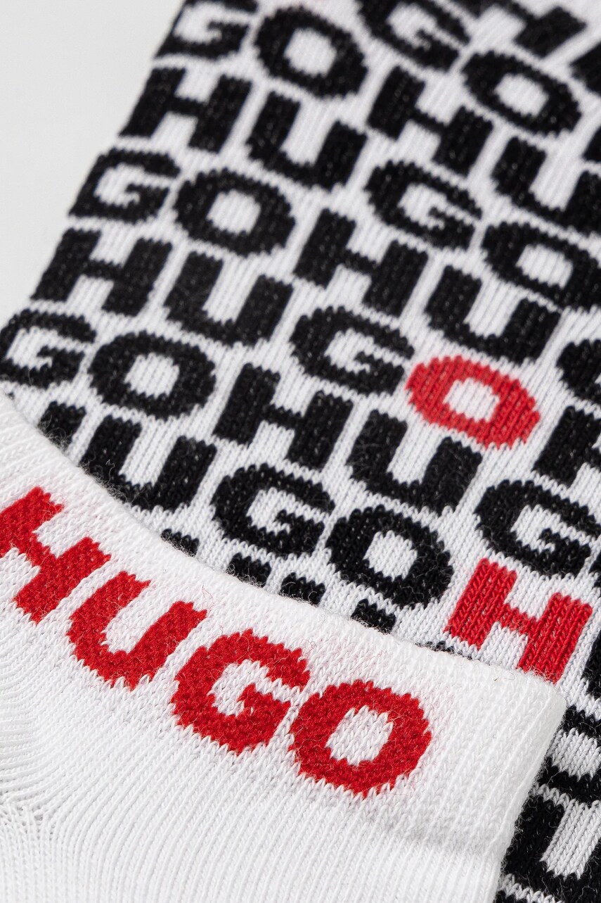Шкарпетки HUGO 2-pack чоловічі колір білий 50520998