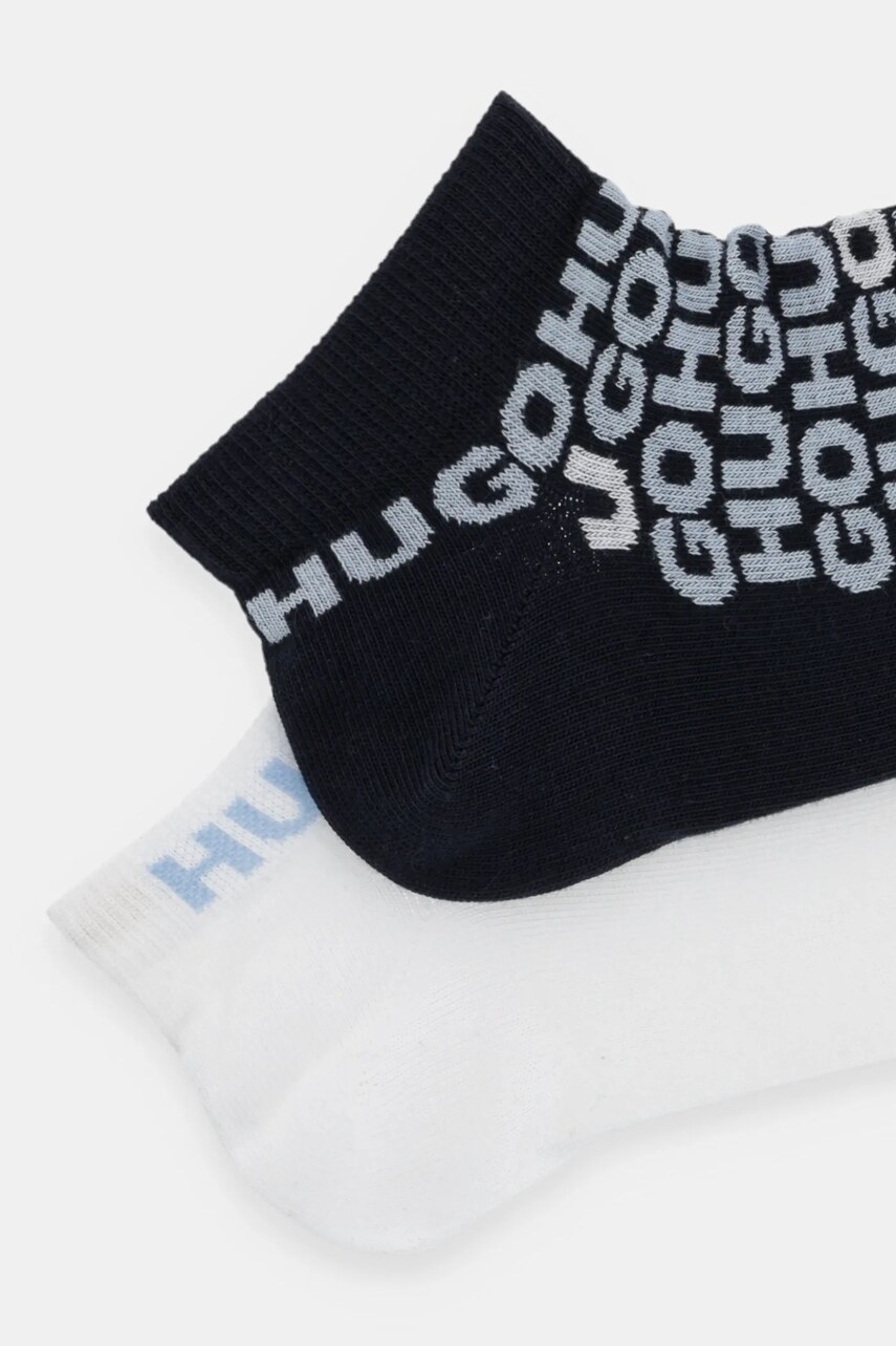 Шкарпетки HUGO 2-pack чоловічі колір синій 50520998