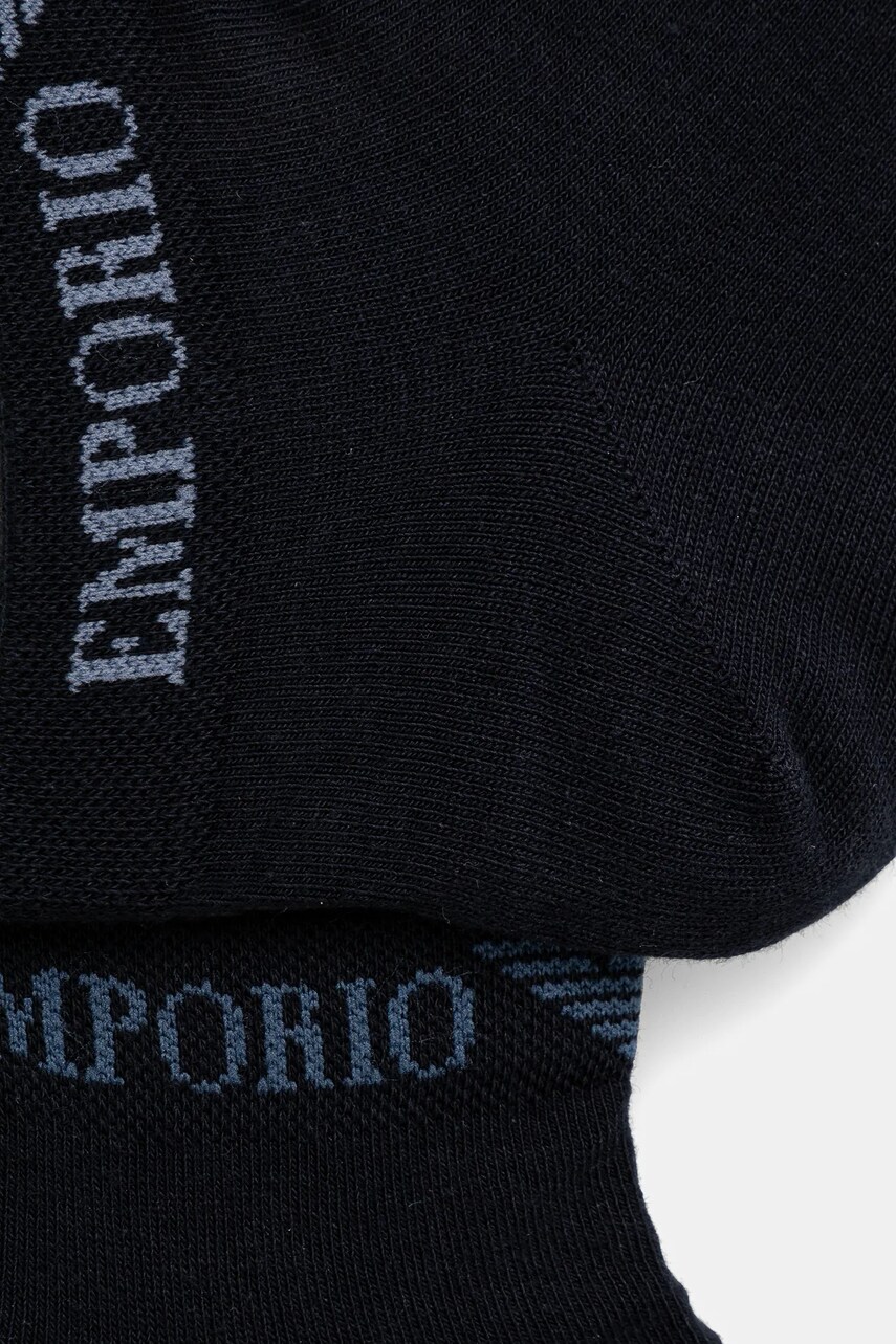 Шкарпетки Emporio Armani Underwear 3-pack чоловічі колір синій EM000550 AF12276