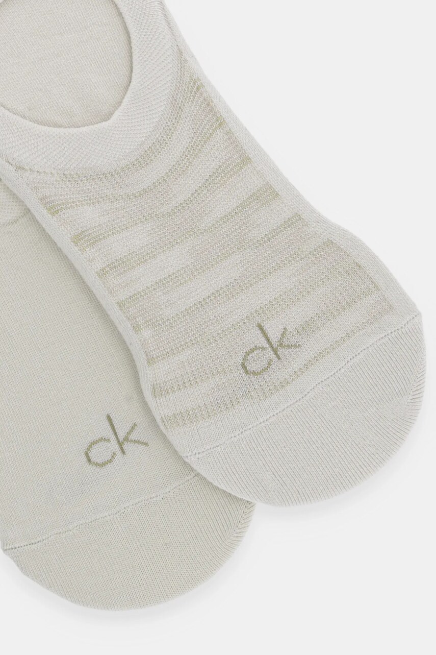 Шкарпетки Calvin Klein 2-pack чоловічі колір бежевий 701231367
