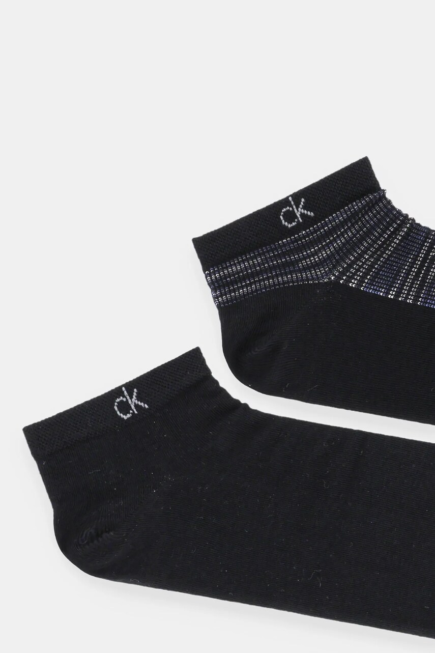 Шкарпетки Calvin Klein 2-pack чоловічі колір чорний 701232663