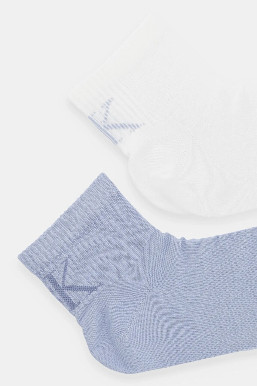 Шкарпетки Calvin Klein Jeans 2-pack чоловічі колір білий 701231392
