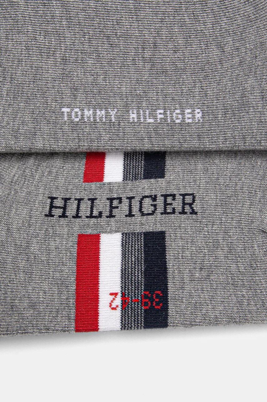 Шкарпетки Tommy Hilfiger 2-pack чоловічі колір сірий 701232467