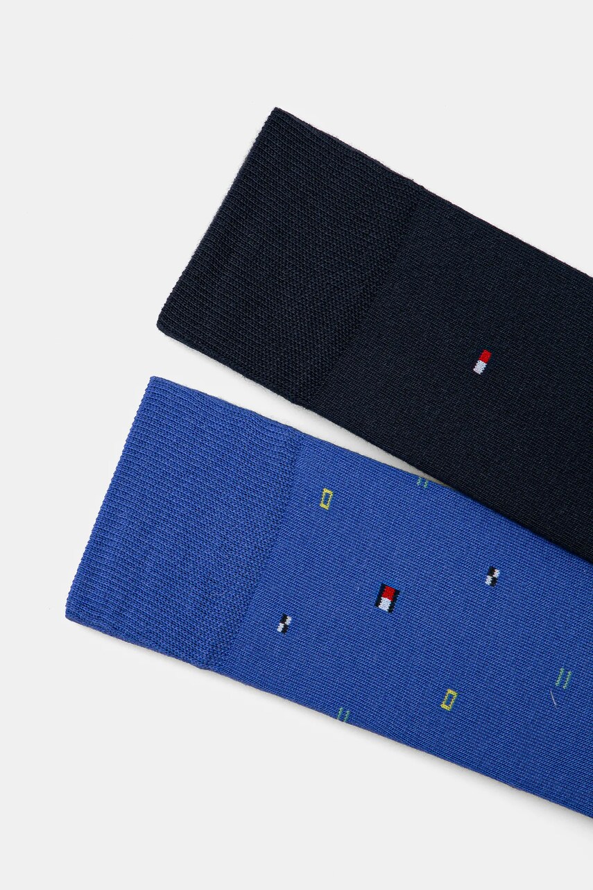 Шкарпетки Tommy Hilfiger 2-pack чоловічі колір фіолетовий 701232597