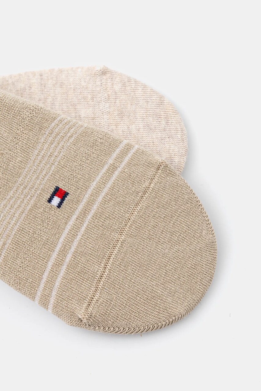 Шкарпетки Tommy Hilfiger 2-pack чоловічі колір бежевий 701232732