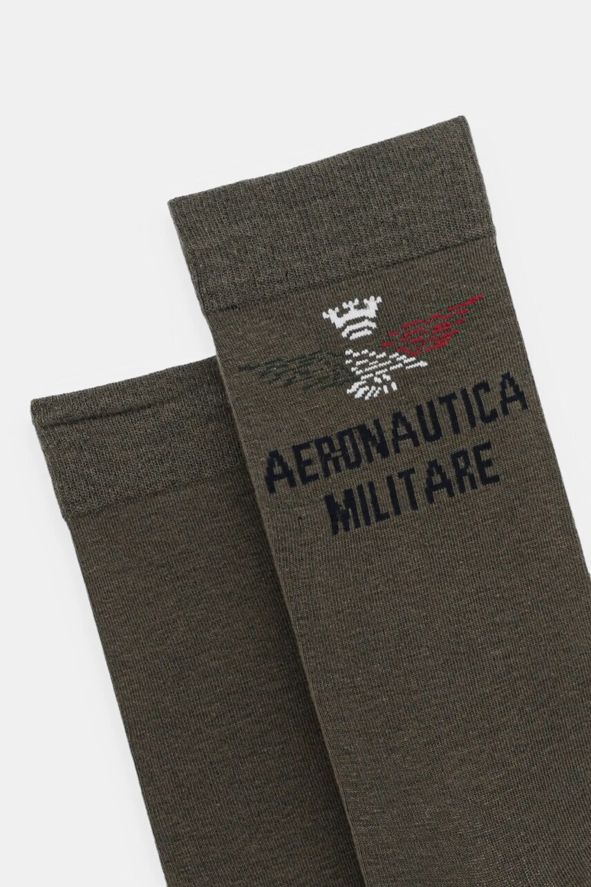 Шкарпетки Aeronautica Militare чоловічі колір зелений CZ011L499