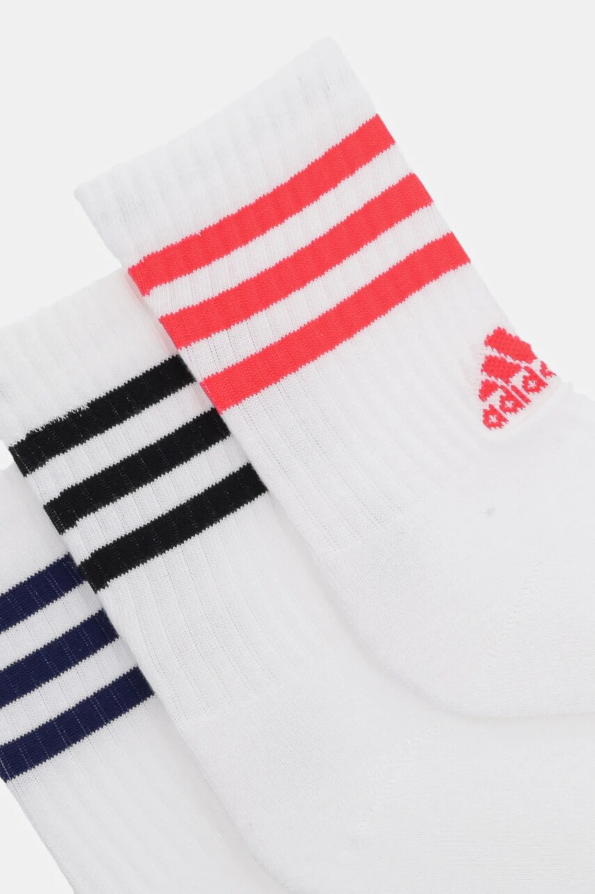 Шкарпетки adidas Essentials 3-pack колір білий JC8839