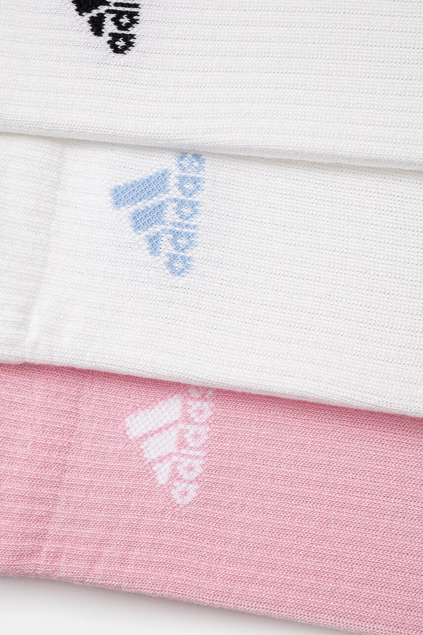 Шкарпетки adidas C SPW CRW 3P 3-pack колір білий JC9382
