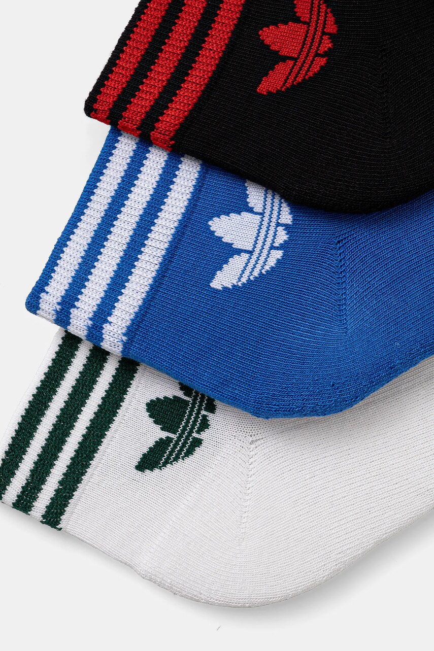 Шкарпетки adidas Originals 3-pack колір чорний JI9487