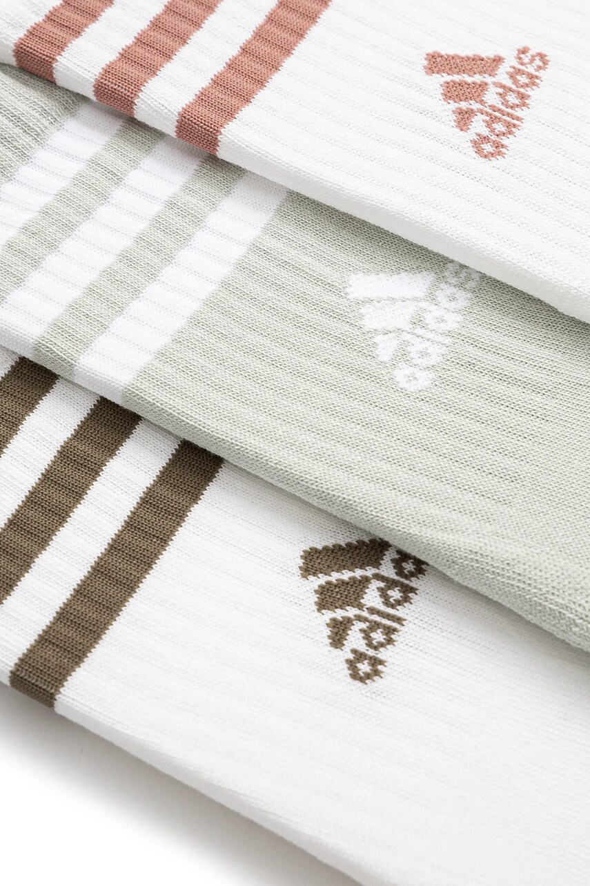 Шкарпетки adidas Essentials 3-pack колір білий JG5854