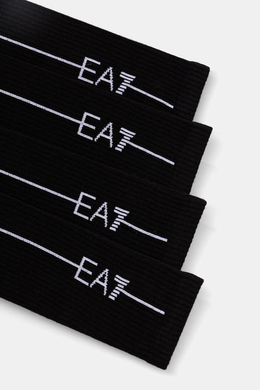 Шкарпетки EA7 Emporio Armani колір чорний CC999.246002