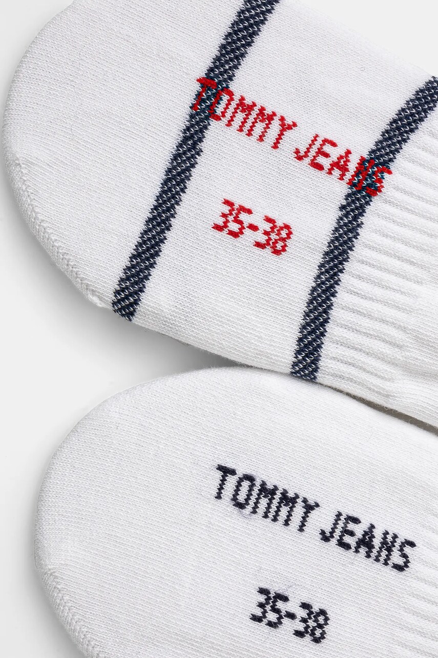 Шкарпетки Tommy Jeans 2-pack колір білий 701232733