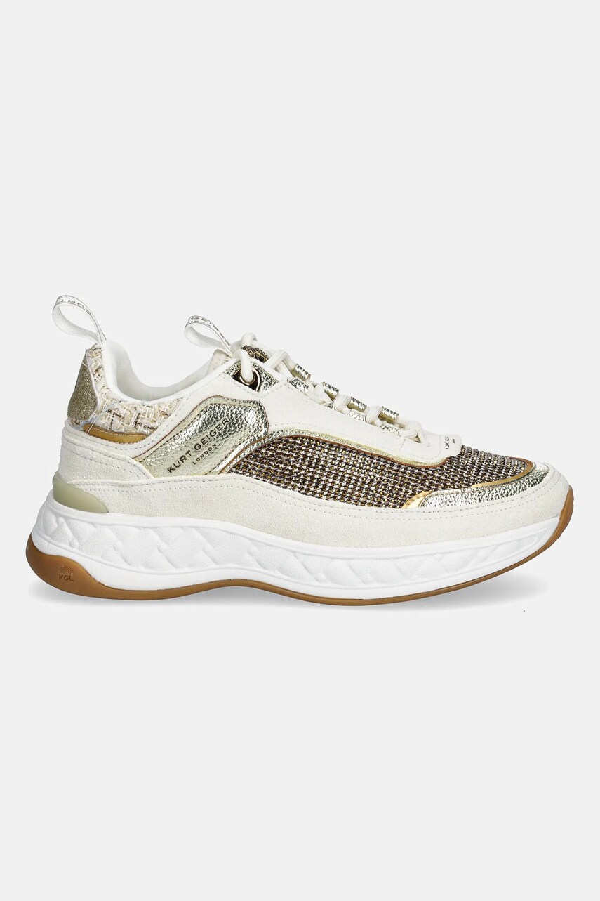 Кросівки Kurt Geiger London Kensington Sneaker колір бежевий 9820040169