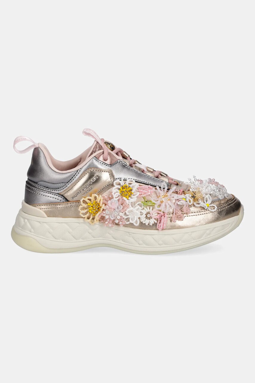 Кросівки Kurt Geiger London Kensington Sneaker колір золотий 9820066169