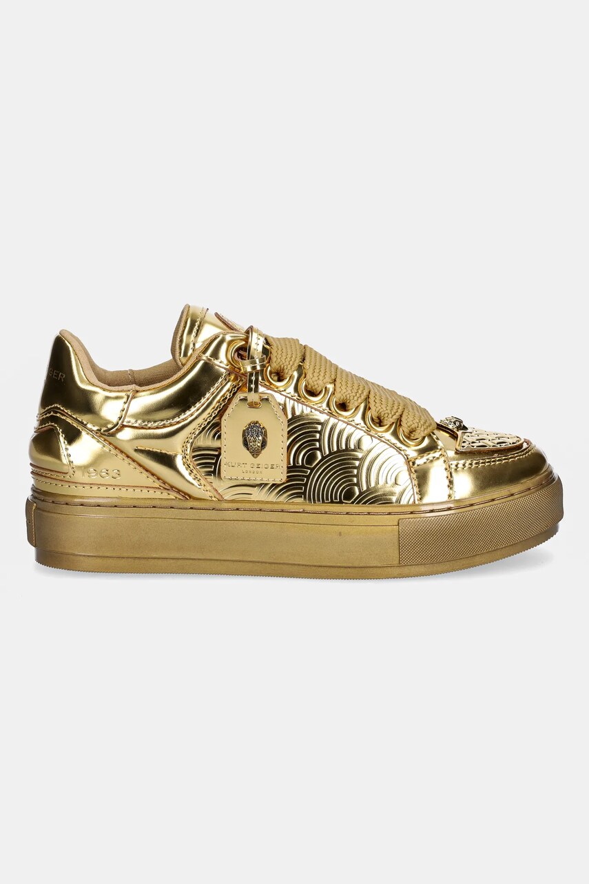 Кросівки Kurt Geiger London Southbank Tag колір золотий 493361109