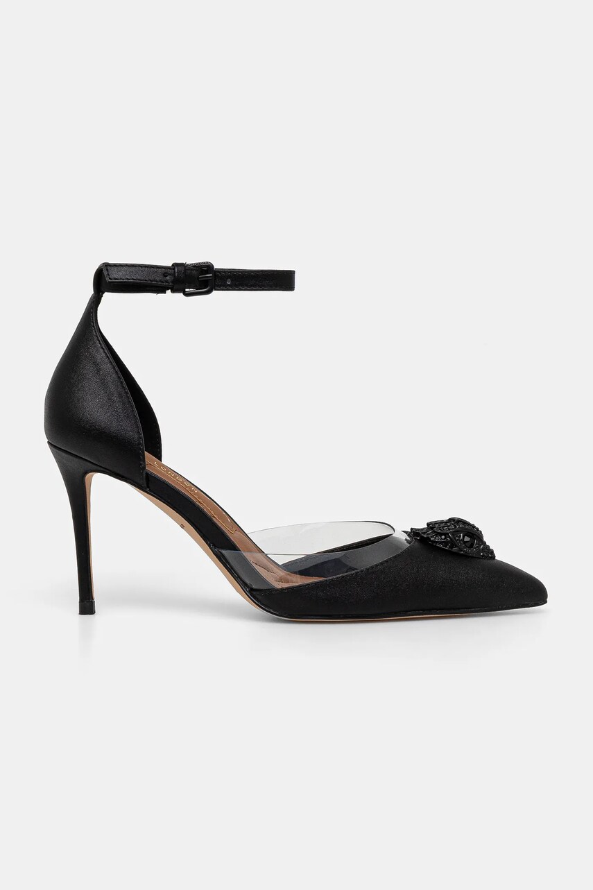 Туфлі Kurt Geiger London Belgravia Vinyl High колір чорний 3955700999