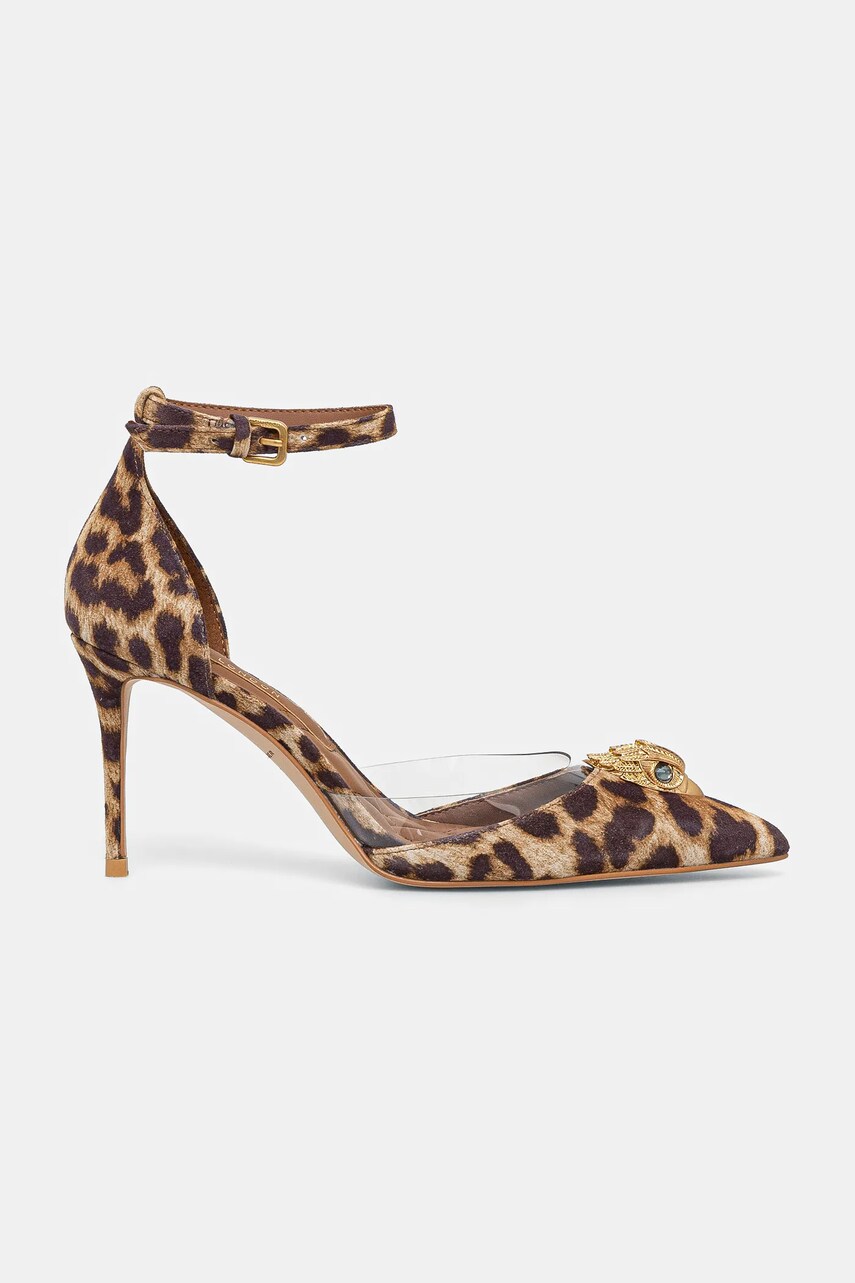 Туфлі Kurt Geiger London Belgravia Vinyl High колір бежевий 3955739999