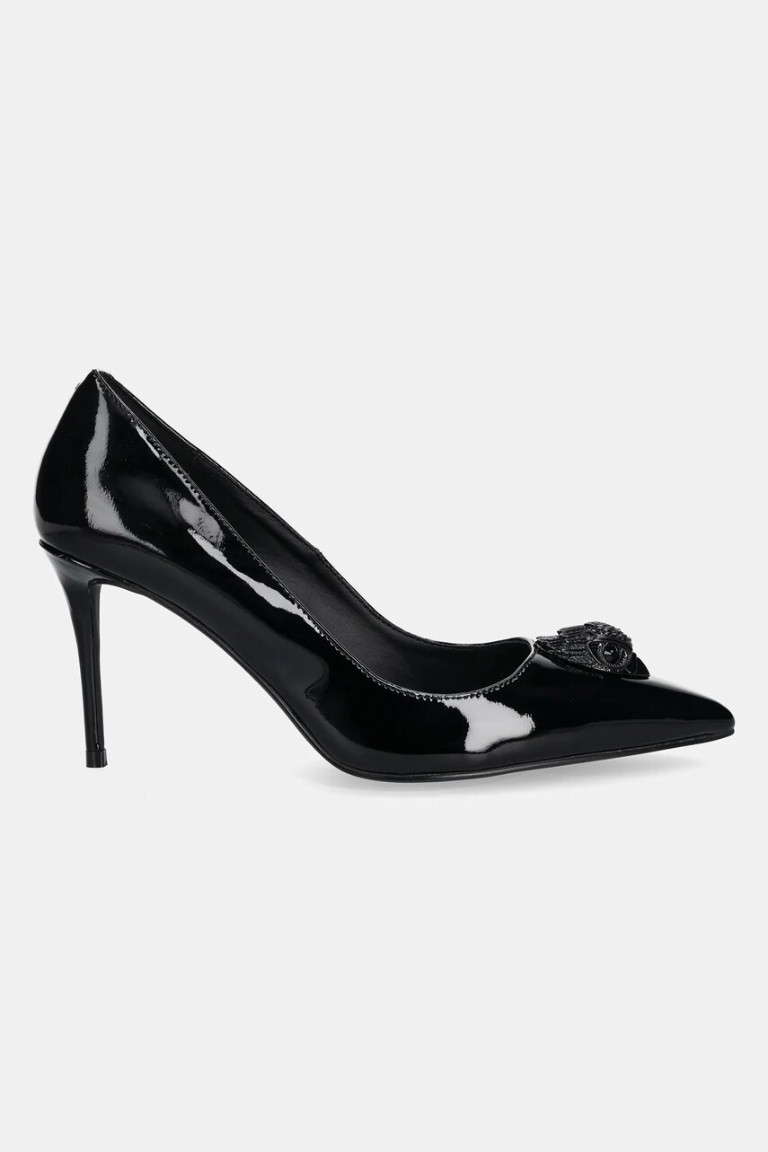 Шкіряні туфлі Kurt Geiger London Belgravia Eagle Court колір чорний 3939900109