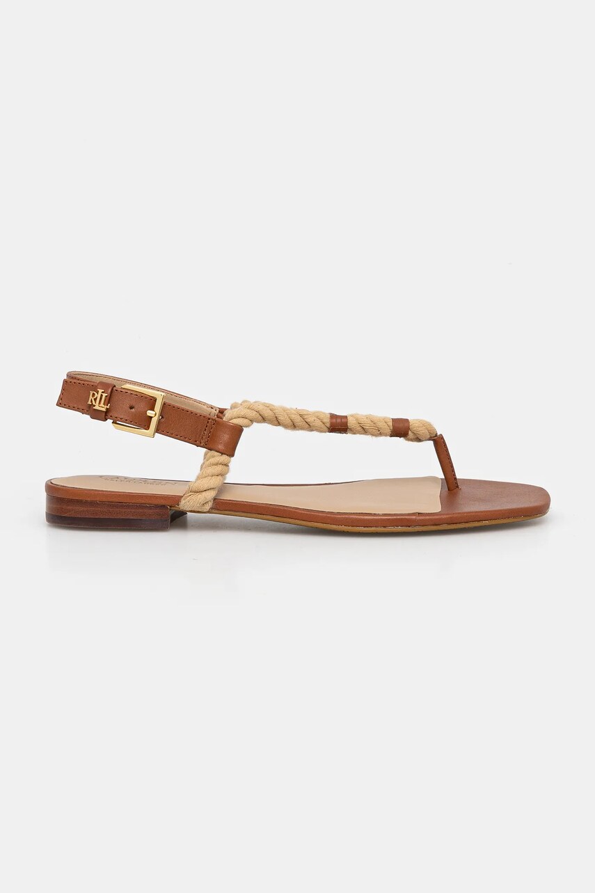 Сандалі Lauren Ralph Lauren Ntcl Everley жіночі колір коричневий 802959152001