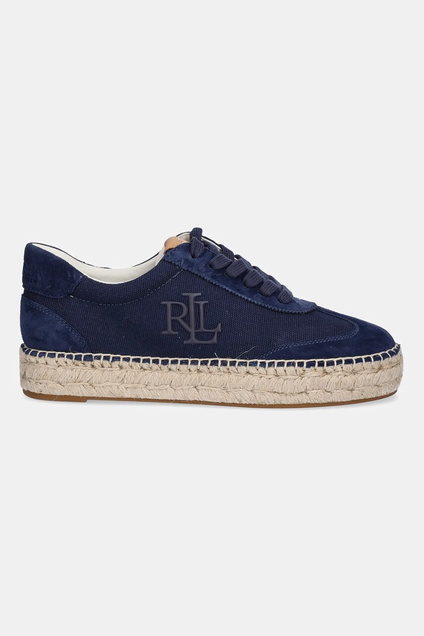 Кросівки Lauren Ralph Lauren Luize Snkr колір синій 802959231001
