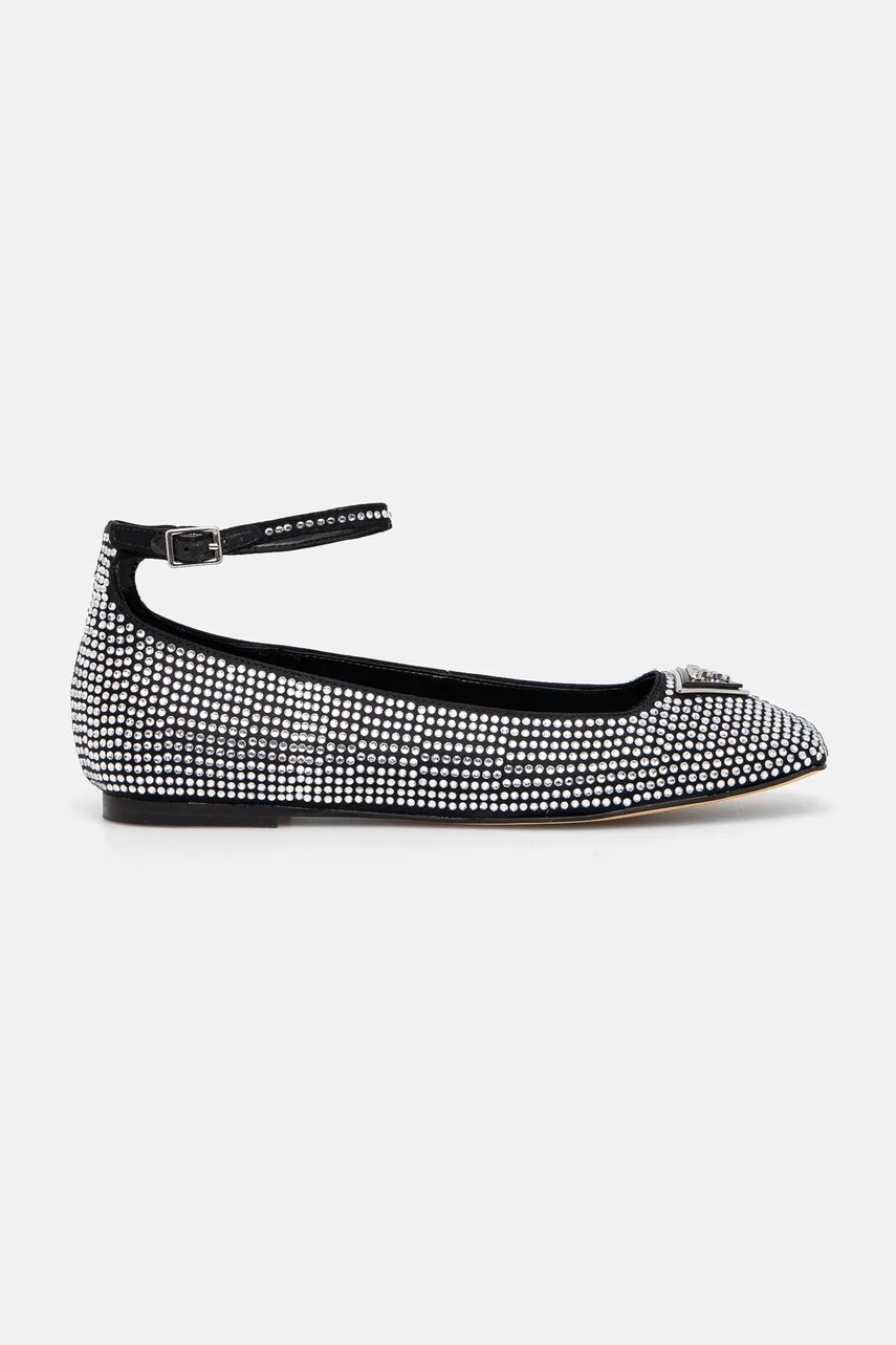 Балетки Guess LEVVISE колір чорний  FLPLVS SAT02