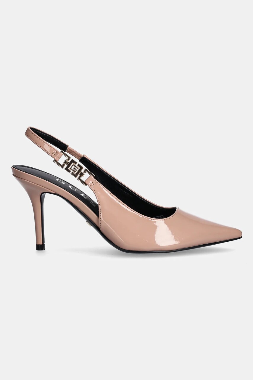 Туфлі Guess NASSHA колір бежевий FLPNAS PAF05