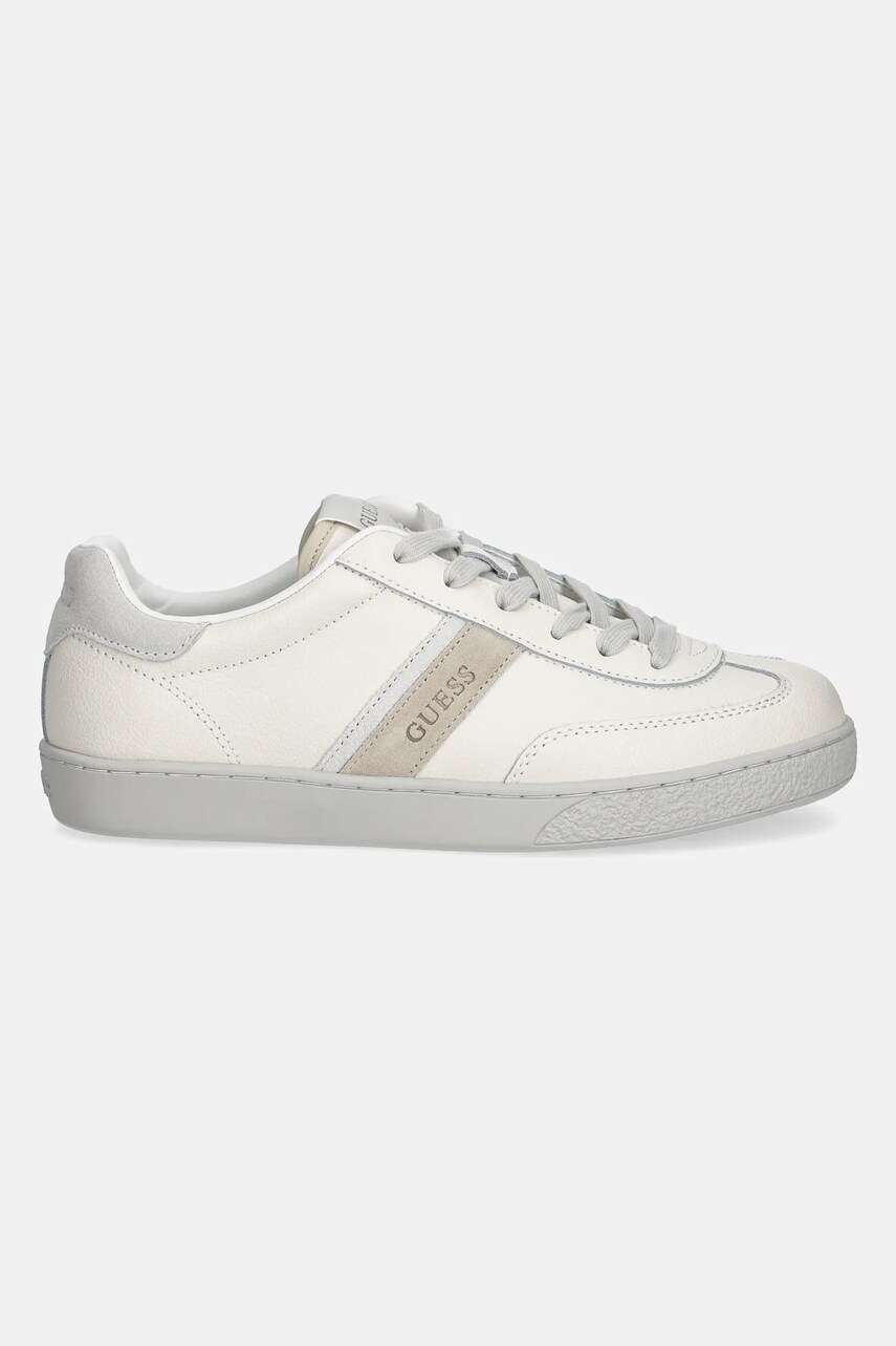 Шкіряні кросівки Guess NOLINAS колір бежевий FLPNOL LEM12