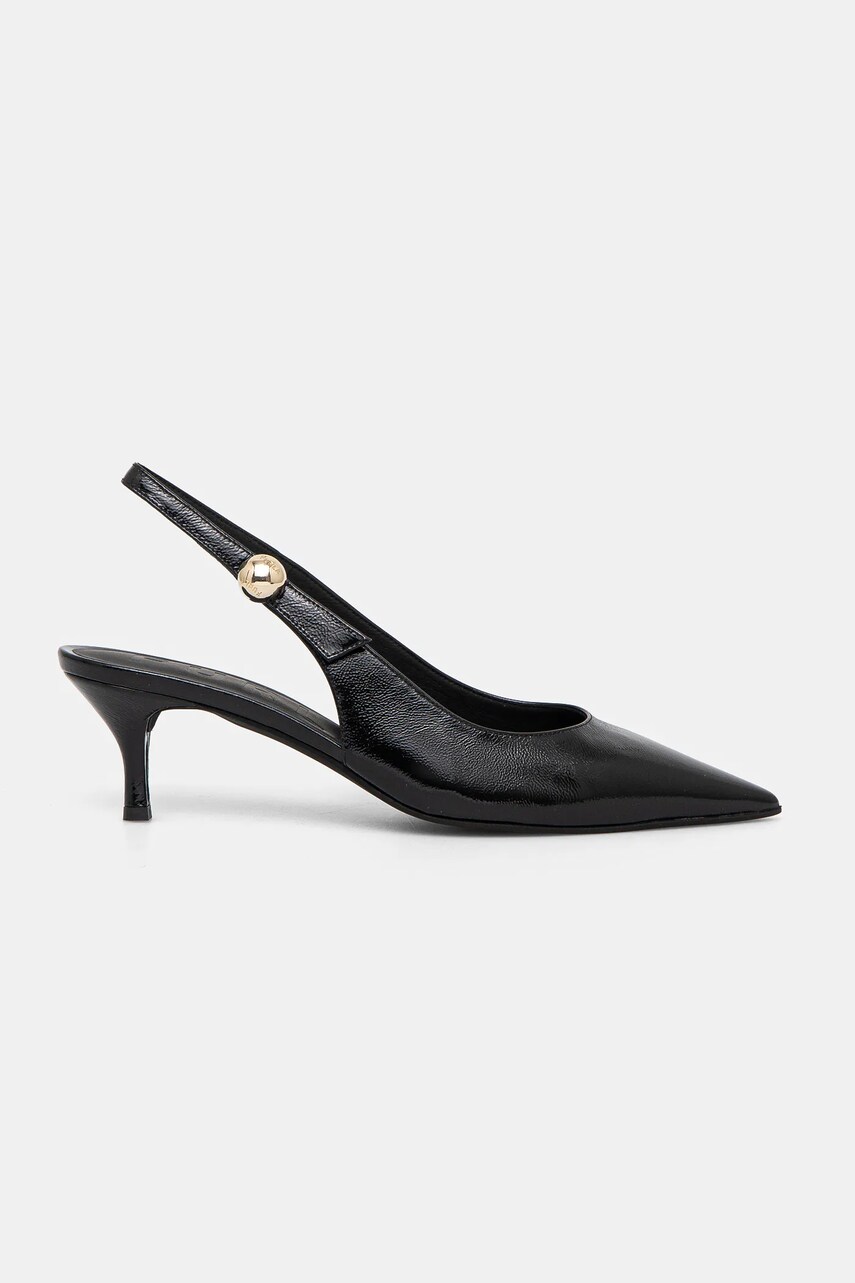 Шкіряні туфлі Furla Sfera Slingback колір чорний YJ07SFE Y57000 O6000