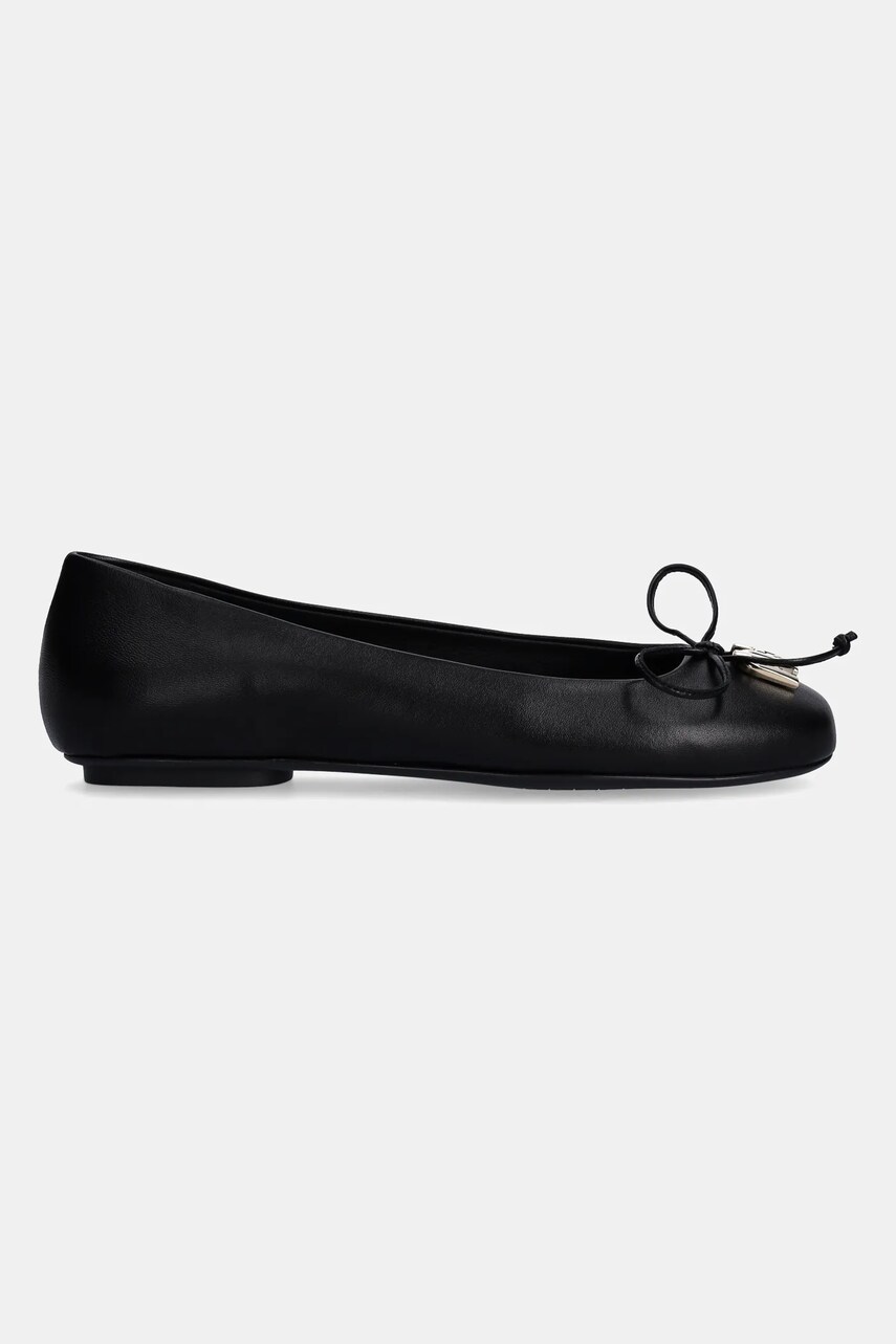 Шкіряні балетки Furla Ballet Ballerina колір чорний  YJ00BAL X30000 O6000
