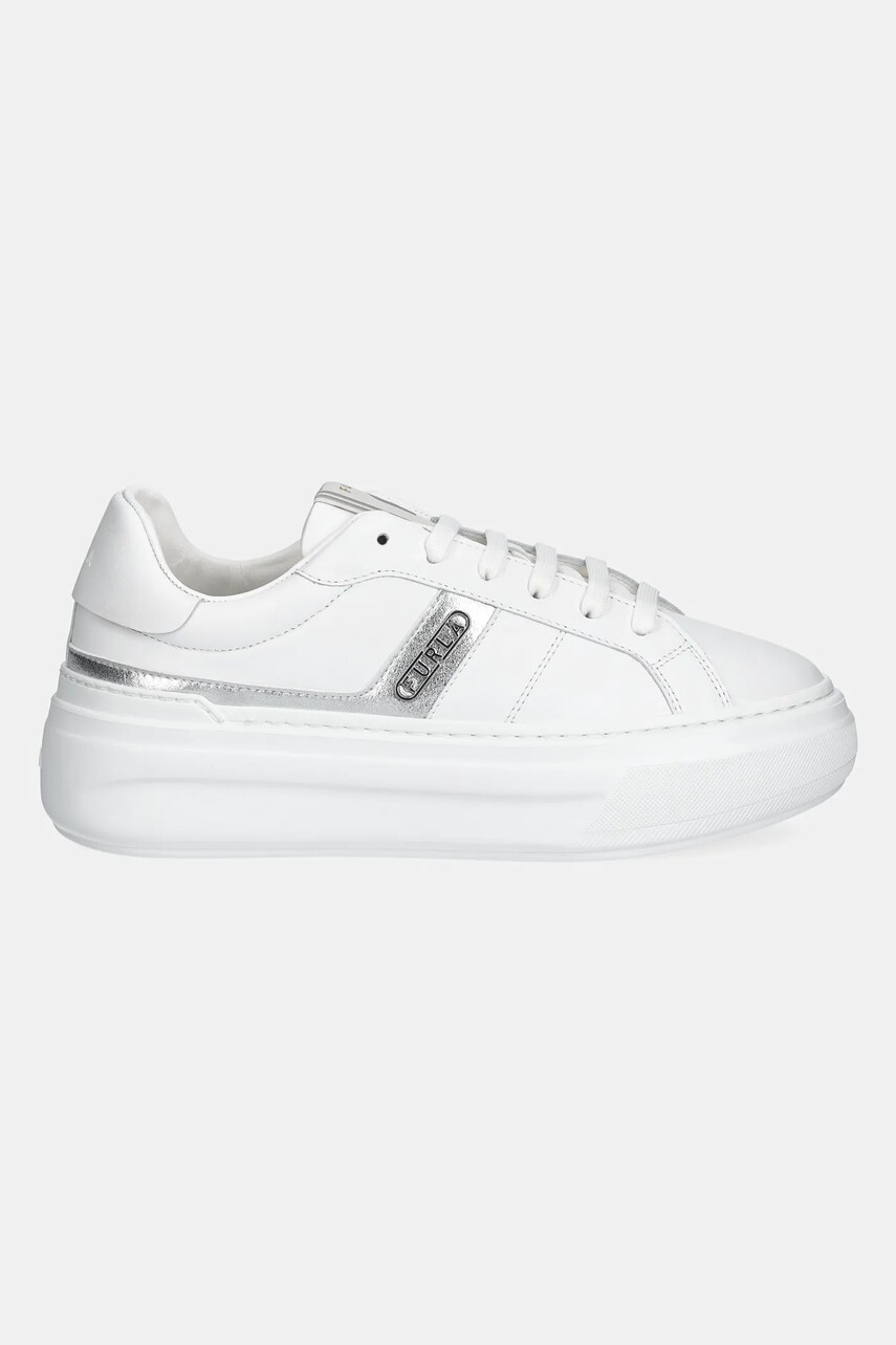 Шкіряні кросівки Furla Nuage Sneaker колір білий YJ14NUA BX3719 Q1700