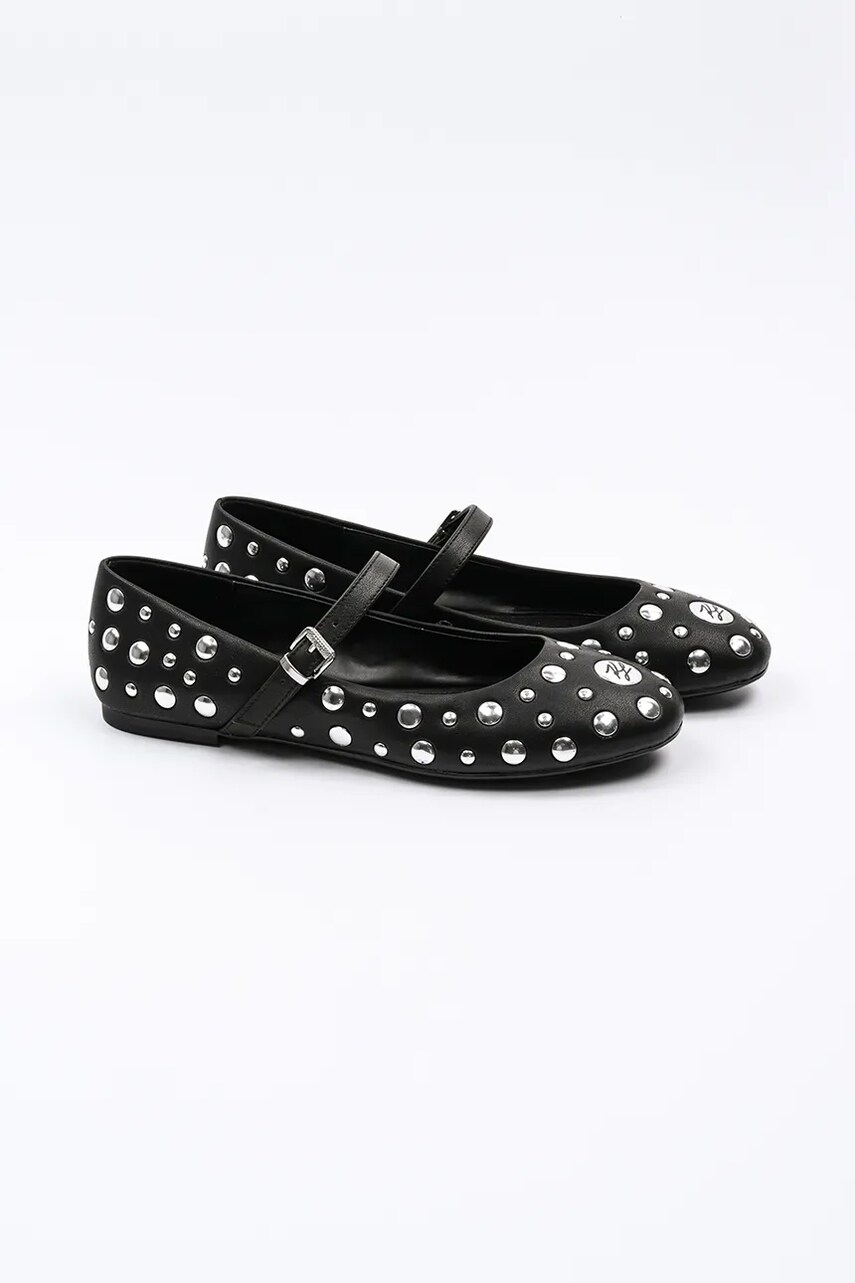 Балетки Karl Lagerfeld KARO колір чорний  KL40121
