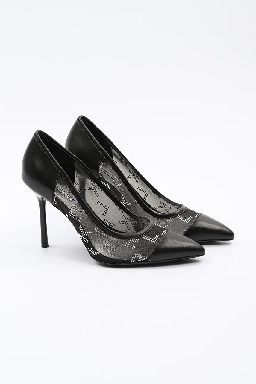 Туфлі Karl Lagerfeld SARABANDE колір чорний KL30925A