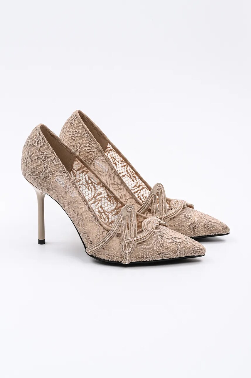 Туфлі Karl Lagerfeld SARABANDE колір бежевий KL30919S