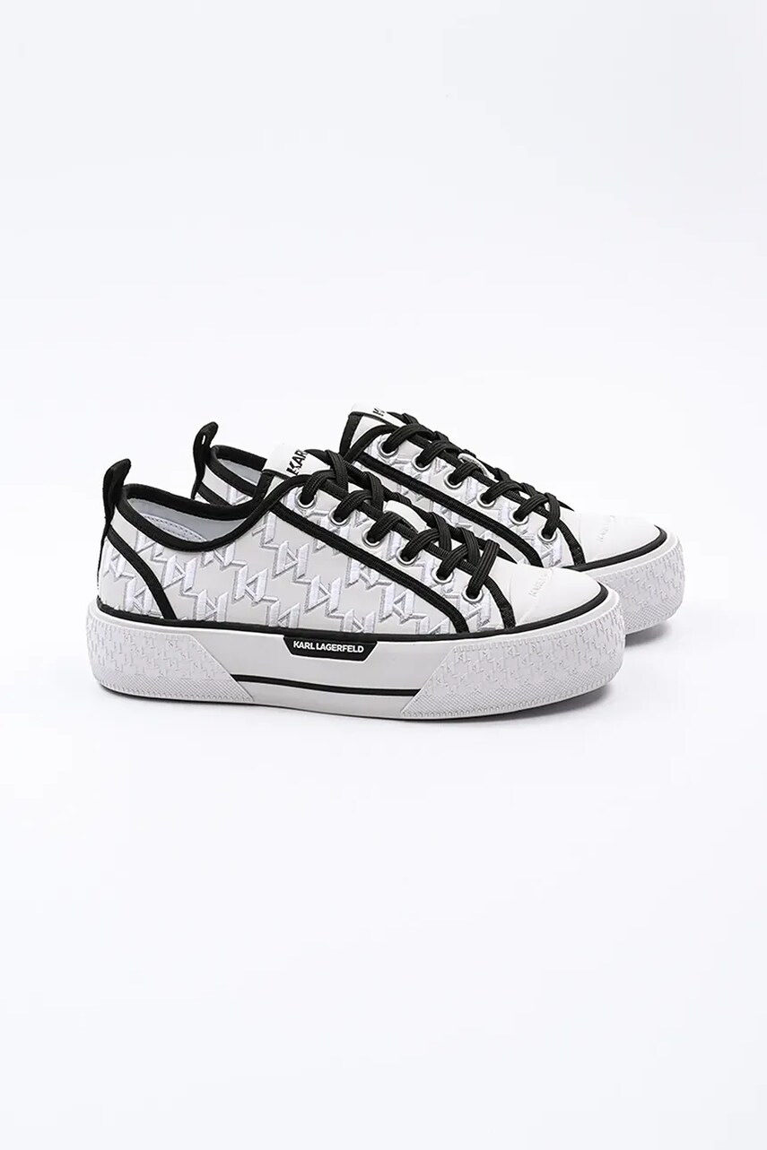 Кеди Karl Lagerfeld KAMPUS MAX III жіночі колір білий KL60615