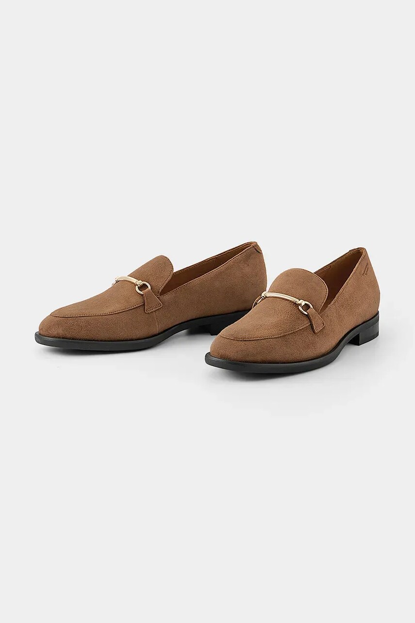 Замшеві мокасини Vagabond Shoemakers HEIDI жіночі колір коричневий на плоскому ходу 5909-140-89
