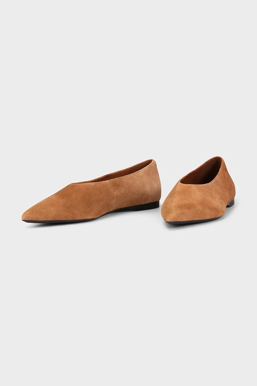 Замшеві балетки Vagabond Shoemakers HERMINE колір коричневий  5933-040-14